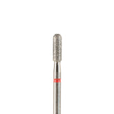 Fresa/Broca de diamante, forma de microfono roja 2.5